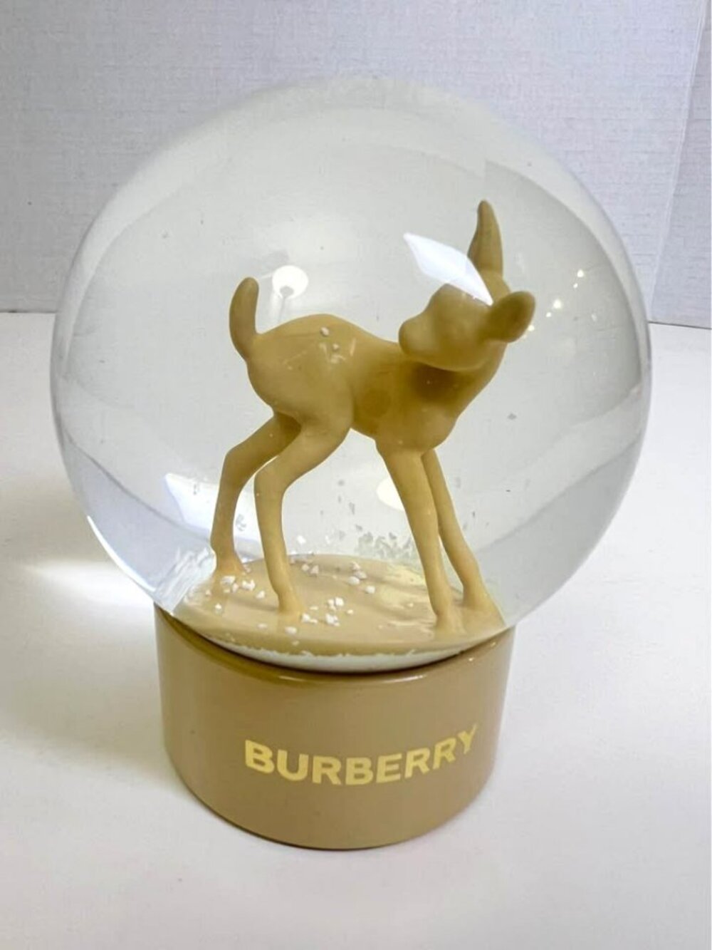 Rare Authentic Burberry Deer Snow Globe VIP Gift – Designer Collectible